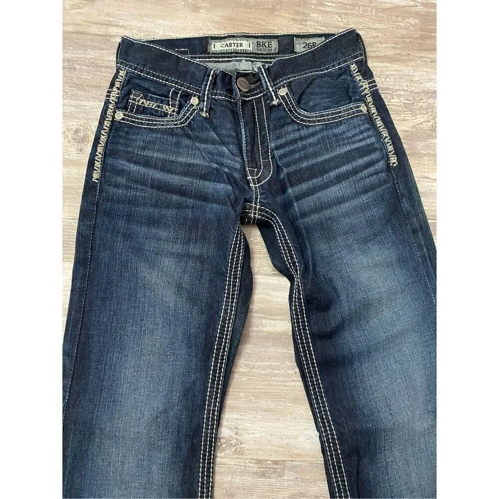 BKE Carter Bootcut Jeans Mod Rise Women’s Sz 26R - Picture 2 of 7